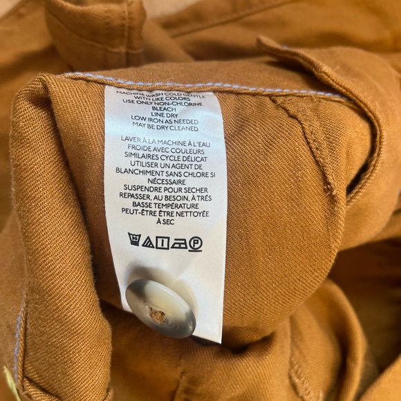 Anthropologie Maeve The Colette Cropped Wide Leg Pants 28 - Picture 13 of 15